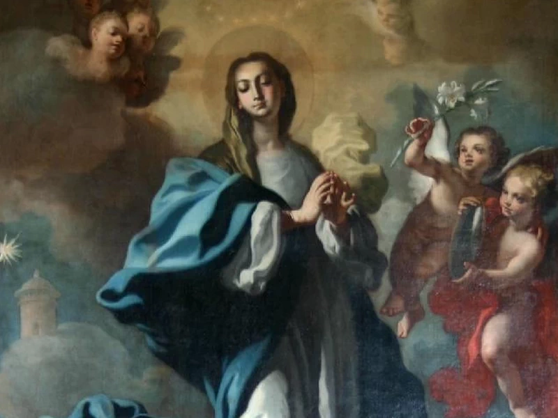 1629-Angelo Solimena - L'Immacolata